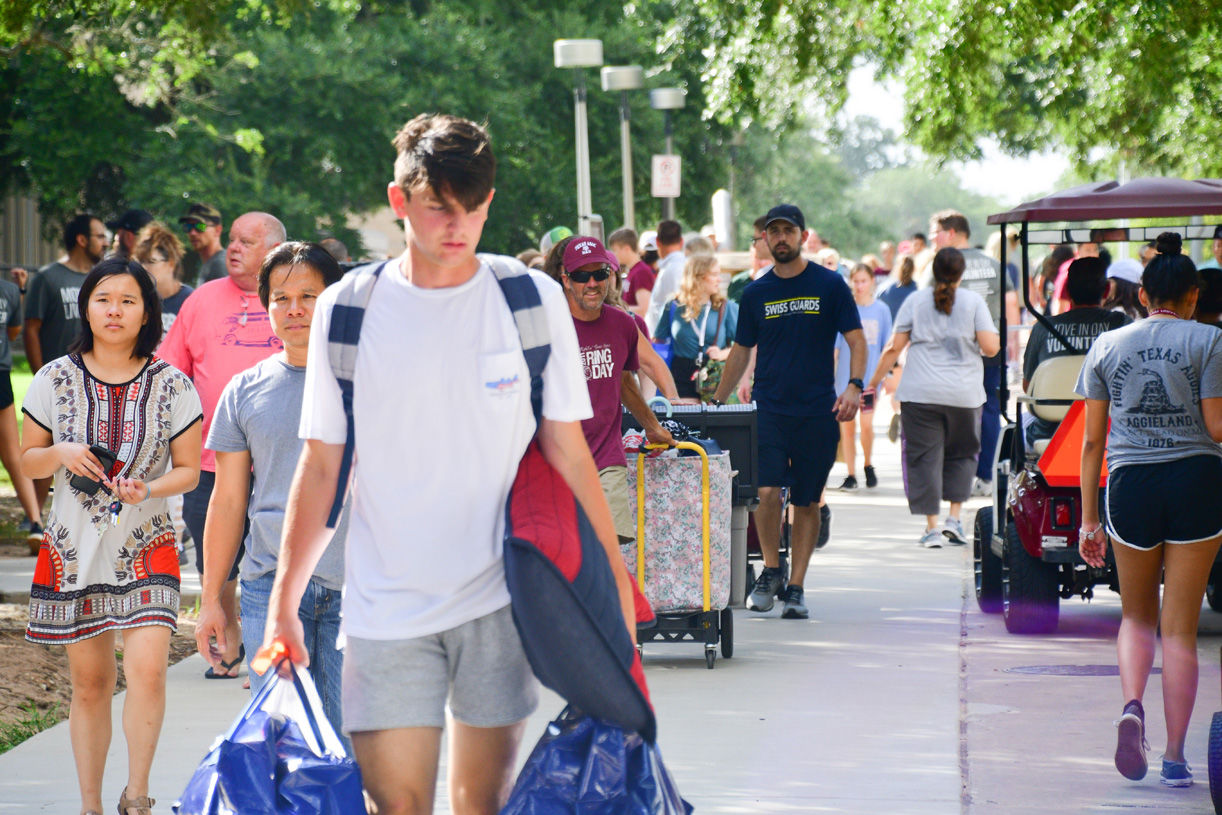 Texas A&M University Move-In Day 2019
